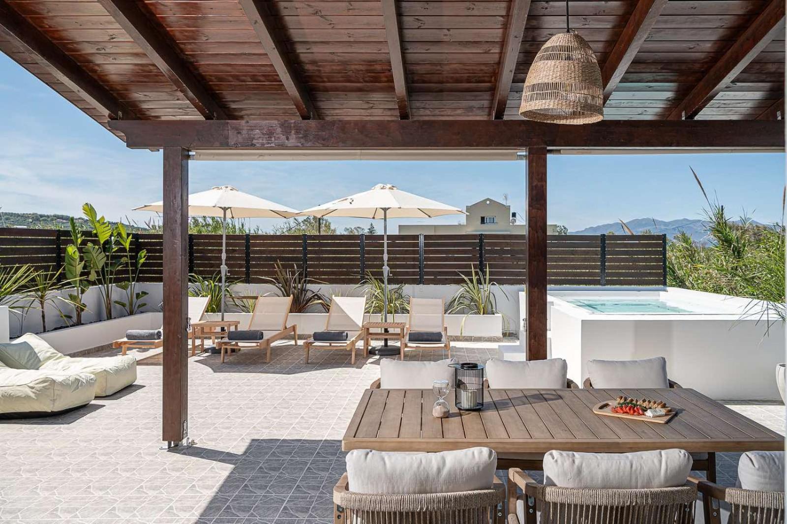 Sol Luxury Apartment - Close To The Beach With A Private Mini Pool Chania  Buitenkant foto