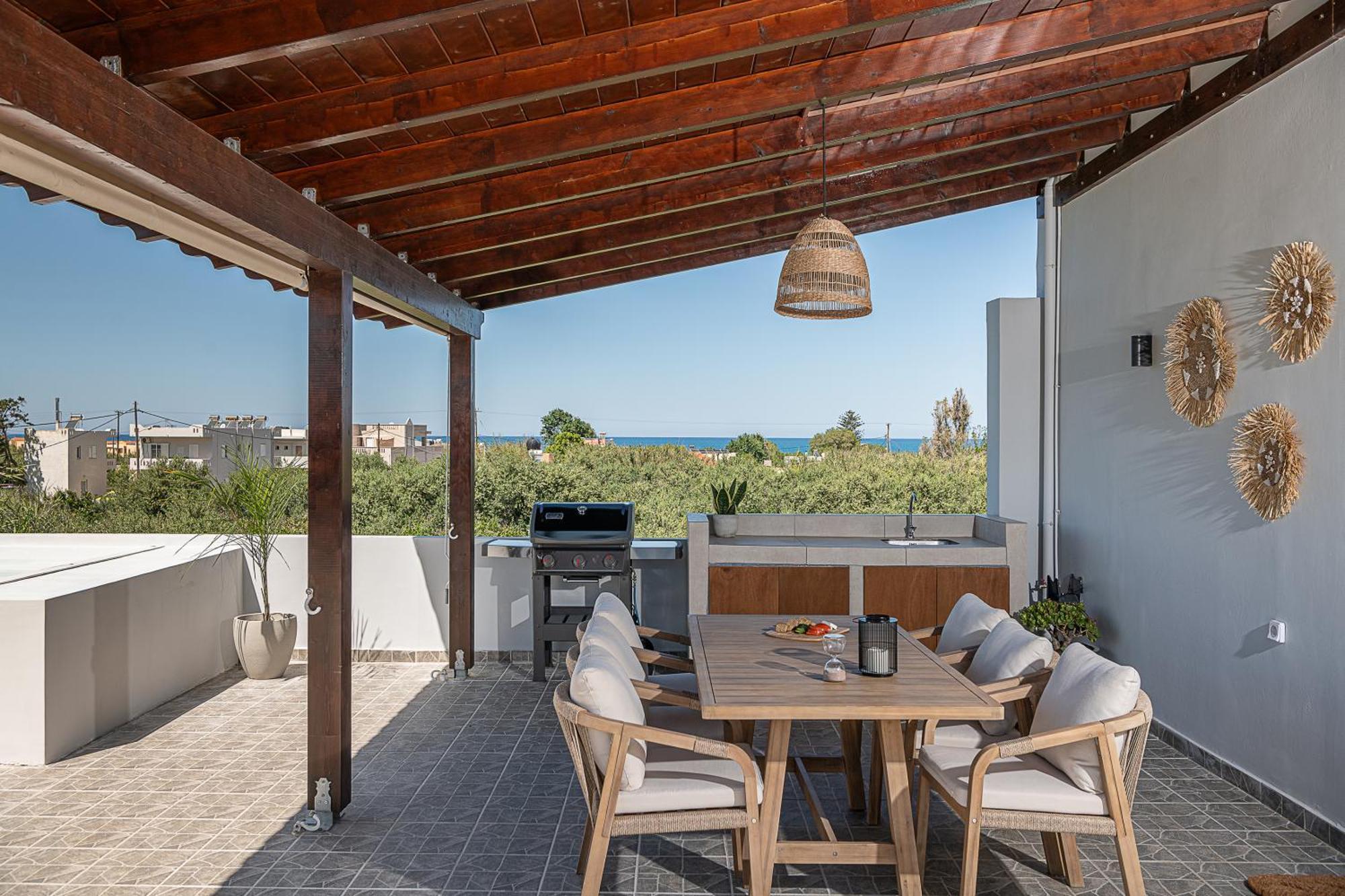 Sol Luxury Apartment - Close To The Beach With A Private Mini Pool Chania  Buitenkant foto